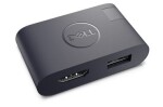 DELL DA20 adaptér USB-C (M) - HDMI 2.0 (F) + USB-A 3.0 (F) černá / 4K@60hz (470-BCKQ)