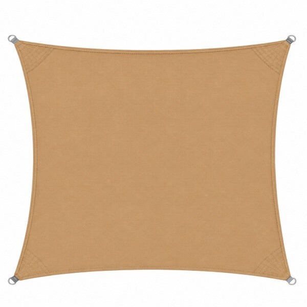 Malatec Stínící plachta čtverec 5x5m 10189 písková 200g/m
