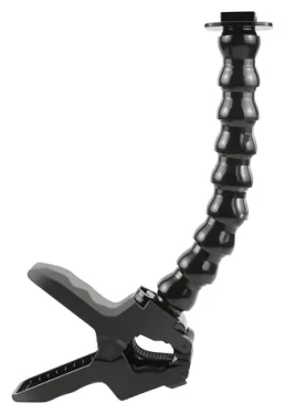 Puluz PU740B černá / Nastavitelný držák se svorkou / Pro akční kamery a telefony / Flexibilní rameno (PU740B)