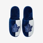 FOCO Pánské pantofle Toronto Maple Leafs Team Logo Staycation Slipper Velikost: EU