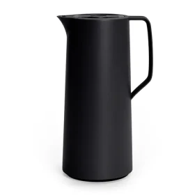 Emsa Motiva 1l černá / Vakuová konvice (termoska) / Quick Press (N4170700)