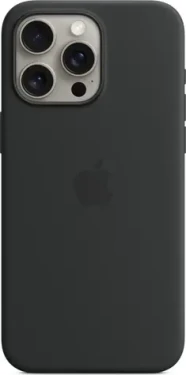 Apple Silikonové s MagSafe iPhone 15 Pro Max, černé MT1M3ZM/A