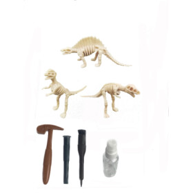 Archeologický set – dinosauři -Spinosaurus / Tyrannosaurus Rex / Signal Raptor - Alltoys