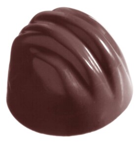 Chocolate World polykarbonátová forma na pralinky Kupole se vzorem