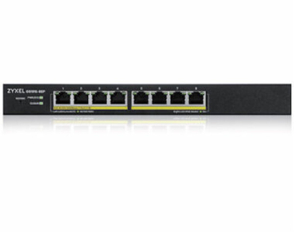 ZyXEL GS1915-8EP / 8-Port Switch / 8x GbE RJ-45 / PoE 802.3at (GS1915-8EP-EU0101F)