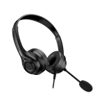 Genius HS-235U AI černá / Sluchátka / Mikrofon / USB-A/C / Copilot AI (31710036401)