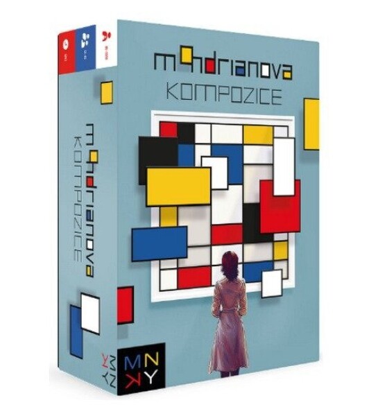 Mondrianova kompozice - desková hra - kolektiv autorů