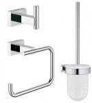 GROHE - Essentials Cube Sada doplňků, chrom 40757001