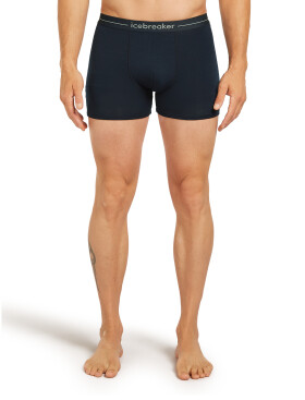 Pánské merino boxerky ICEBREAKER Mens Anatomica Boxers, Midnight Navy velikost: L