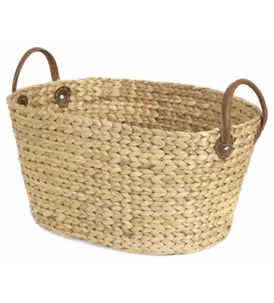 Compactor Belize L Ručně pletený koš na prádlo z vodního hyacintu / 65 x 45 x 37 cm (3370910073591)
