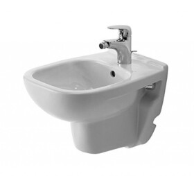 DURAVIT - D-Code Závěsný bidet Compact, bílá 22371500002