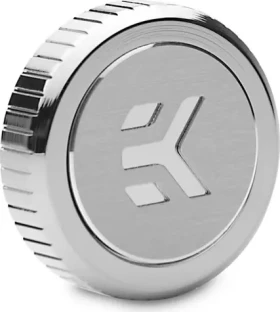EKWB EK-Quantum Torque Plug w/Badge - Nickel (3831109826270)