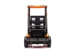 Mamido Dětský elektrický vysokozdvižný vozík JCB žlutý