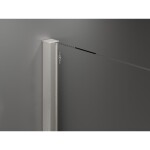 MEXEN/S - Velar sprchový kout, posuvné dveře 120 x 80, dekor, nikl kartáčovaný 871-120-080-31-97