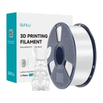 Sunlu PLA+ Silk bílá / Tisková struna / PLA+ / 1,75 mm / 1 kg (PLA+ Silk W)