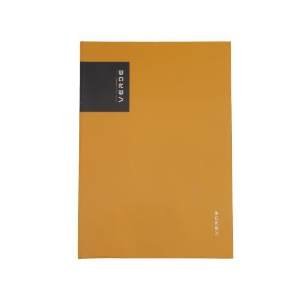 Záznamní kniha A4/96 listů VERDE hořčice