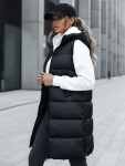 Dámská prošívaná vesta FAR AWAY černá FashionStreet TY3748 M