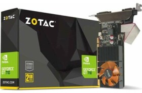 ZOTAC GT 710 ZONE EDITION 2GB / GeForce GT710 954 MHz / 2GB SDDR3 / 64bit / PCIe x16 / D-Sub+DMI (ZT-71310-10L)