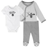 Outerstuff Dětské Body 3v1 Los Angeles Kings NHL 3 Piece Set Velikost: 0 – 3 měsíce