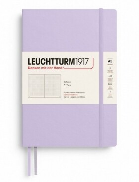 Lilac, Softcover, Medium (A5), 123 p., dotted