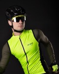 Force Ambient cyklistické brýle fluo/šedá, černá zrcadlová skla