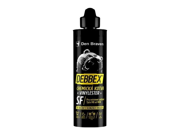 Kotva chemická DEBBEX SF VINYLESTER 380ml Peeler Systém