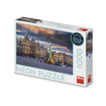 Puzzle Bouře nad Antverpami 1000 dílků Neon