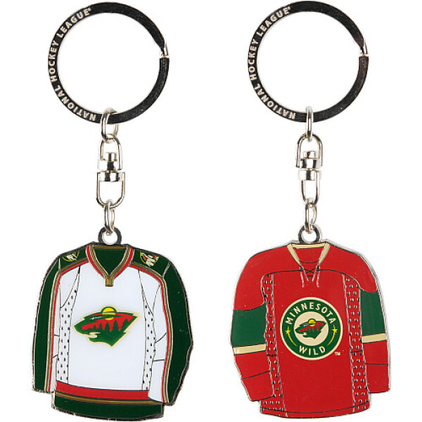 JF Sports Canada Přívěšek - Jersey - Minnesota Wild - 2 kusy 11217654