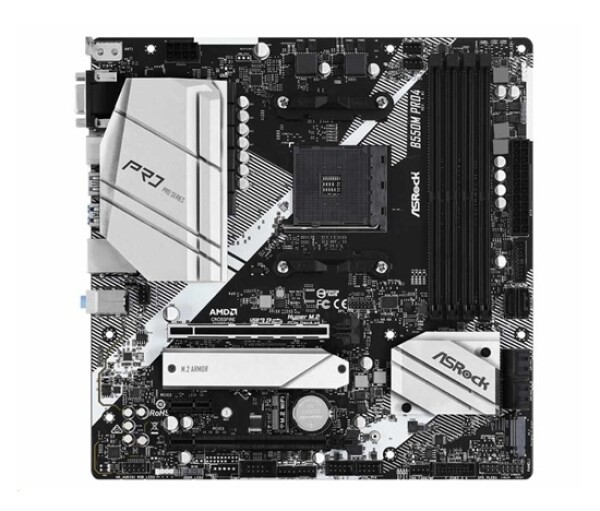ASRock MB Sc AM4 B550M PRO4, AMD B550, 4xDDR4, HDMI, DP EDF_380627