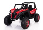 Mamido Dětské elektrické auto Buggy SuperStar 4x4 červené