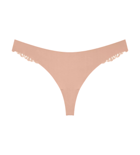 Dámská tanga Pretty Micro String - BROWN - sv. hnědé 00EP - TRIUMPH BROWN S
