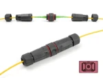 Delock optický adaptér SC-SC voděodolný / Adaptér / SC Simplex / OM4 / Multi mode (87872)