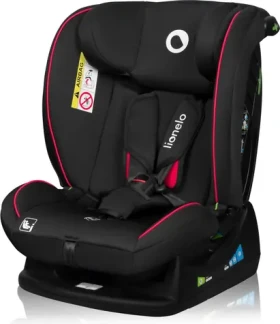 LIONELO Autosedačka Aart i-Size 40-150 cm, Black Carbon Red (LFOTAARTISZBKCRNRDXX)