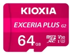 Kioxia Exceria Plus 64GB / Paměťová karta / microSDXC (LMPL2M064GG2)