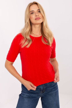 Svetr s krátkým rukávem model 216758 Factory Price S/M