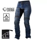 Dámské kalhoty na moto Trilobite Parado doublelayer Aaa regular fit blue level 2 - 26 / modrá