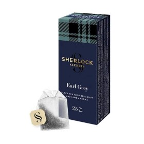 Sherlock Secrets Earl Grey 25 sáčků porcvoaný čaj