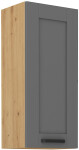 Horní skříňka Luna 40 G-90 1F Barva korpusu: Bílá, Barva dvířek: Clay Grey