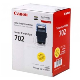Canon CRG-702Y, žlutý, 9642A004 - originální toner