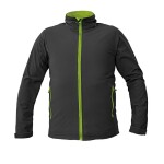 Bunda NAMSEN MAN softshellová 100 % polyester černá DOPRODEJ černá - 3XL