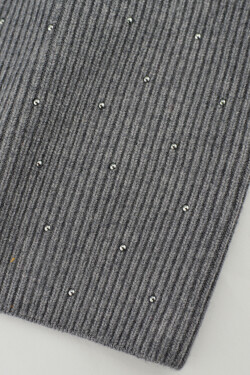 DÁMSKÁ ČEPICE S MODALOVÝMI FLITRY CZ104 šedá 54-58