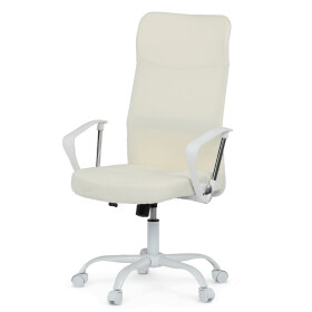 Kancelářská židle, houpací mechanismus, béžová látka, KA-W3109 BG