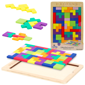 Hlavolam - Dřevěné puzzle - Sparkys