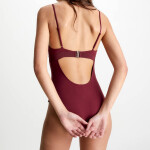 Dámské jednodílné plavky KW0KW02137-XN0 - Calvin Klein S