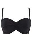 Vrchní díl plavek Swimwear Anya Riva Bandeau Bikini black SW1303 70DD