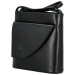 Stylová dámská kožená crossbody Hasta, černá