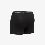 Pánské boxerky 3PACK Low Rise Trunk M 0000U2664G CA0 - Calvin Klein černá vzor S