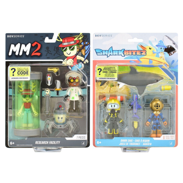 Sada figurek s příslušenstvím Dev Series Game/Roblox - Alltoys Grant and Bowman