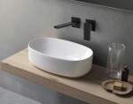 PAFFONI - Elle Umyvadlová baterie pod omítku s tělesem, 2-otvorová instalace, matná černá EL104NO70