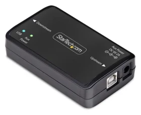 StarTech USB galvanický izolátor 6kV černá / USB izolátor / USB 2.0 / potlačení elektrického rušení / 5 V (U1-USB-ISOLATOR)